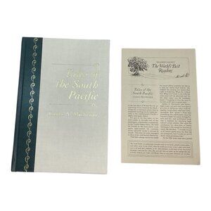 Tales Of The South Pacific By James A. Michener‎ Readers Digest Hardcover Book